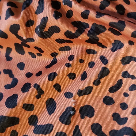 (8) NWT Maree Maree Leopard Print One Shoulder One Piece Swimsuit Austrailian - Picture 6 of 11